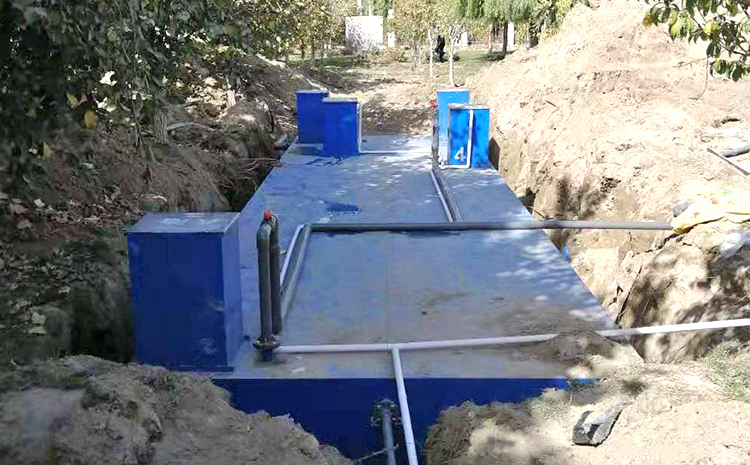 新疆阿克苏地区污水处理项目设备安装现场(图5)