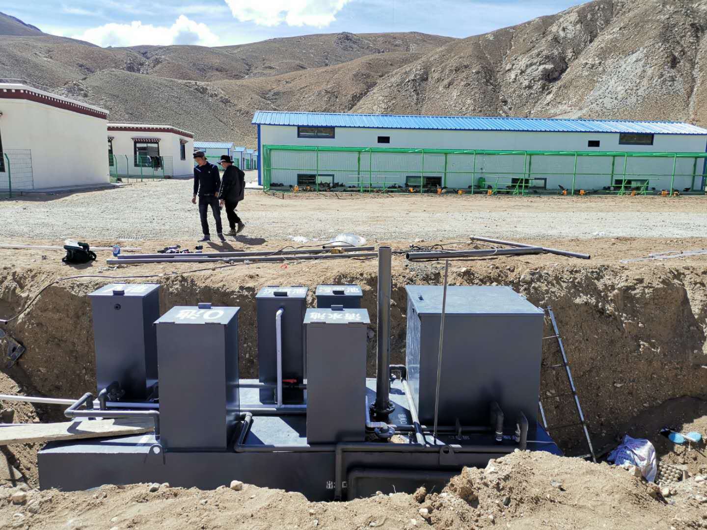 西藏拉萨一体化设备安装完成(图2)