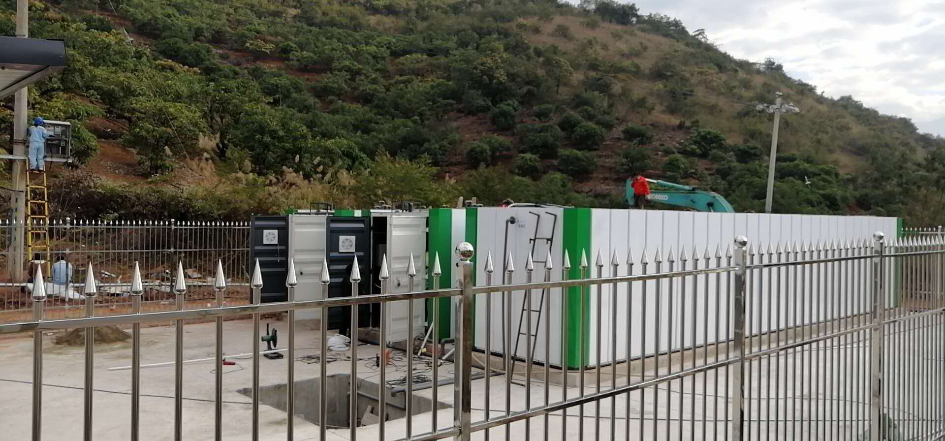 云南省玉溪市元江县生活污水处理工程现场(图2)