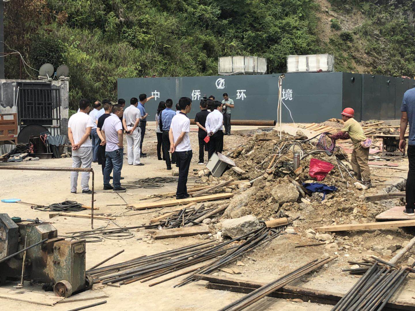 贵州印江河流域4000吨生活污水处理设备运行良好(图1)
