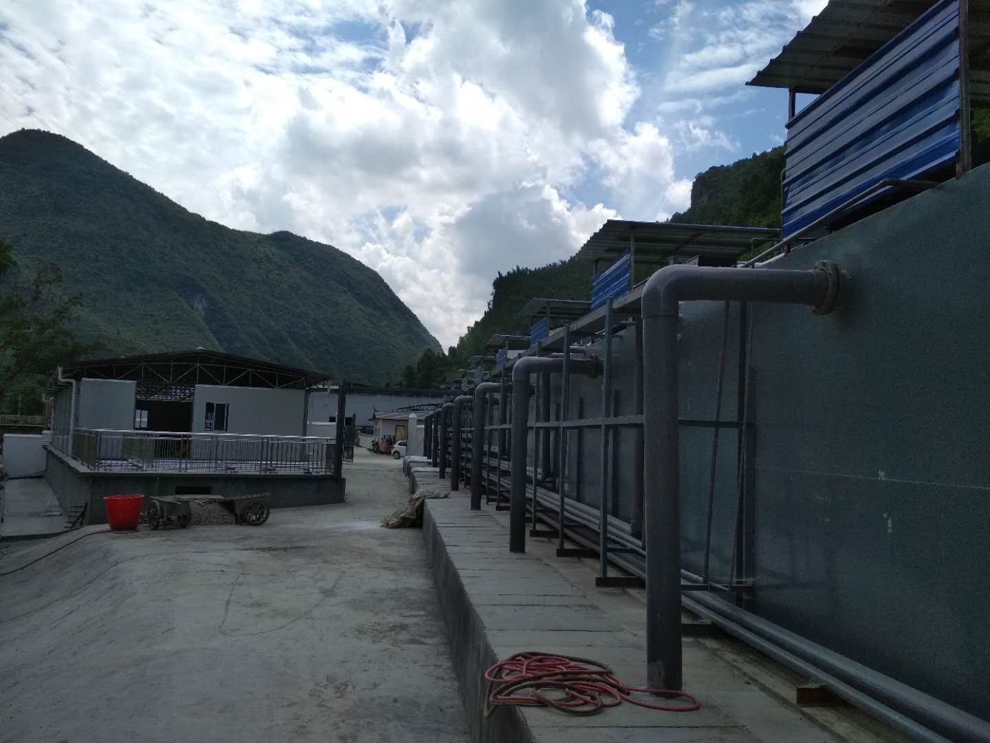 贵州印江河流域4000吨生活污水处理设备运行良好(图2)